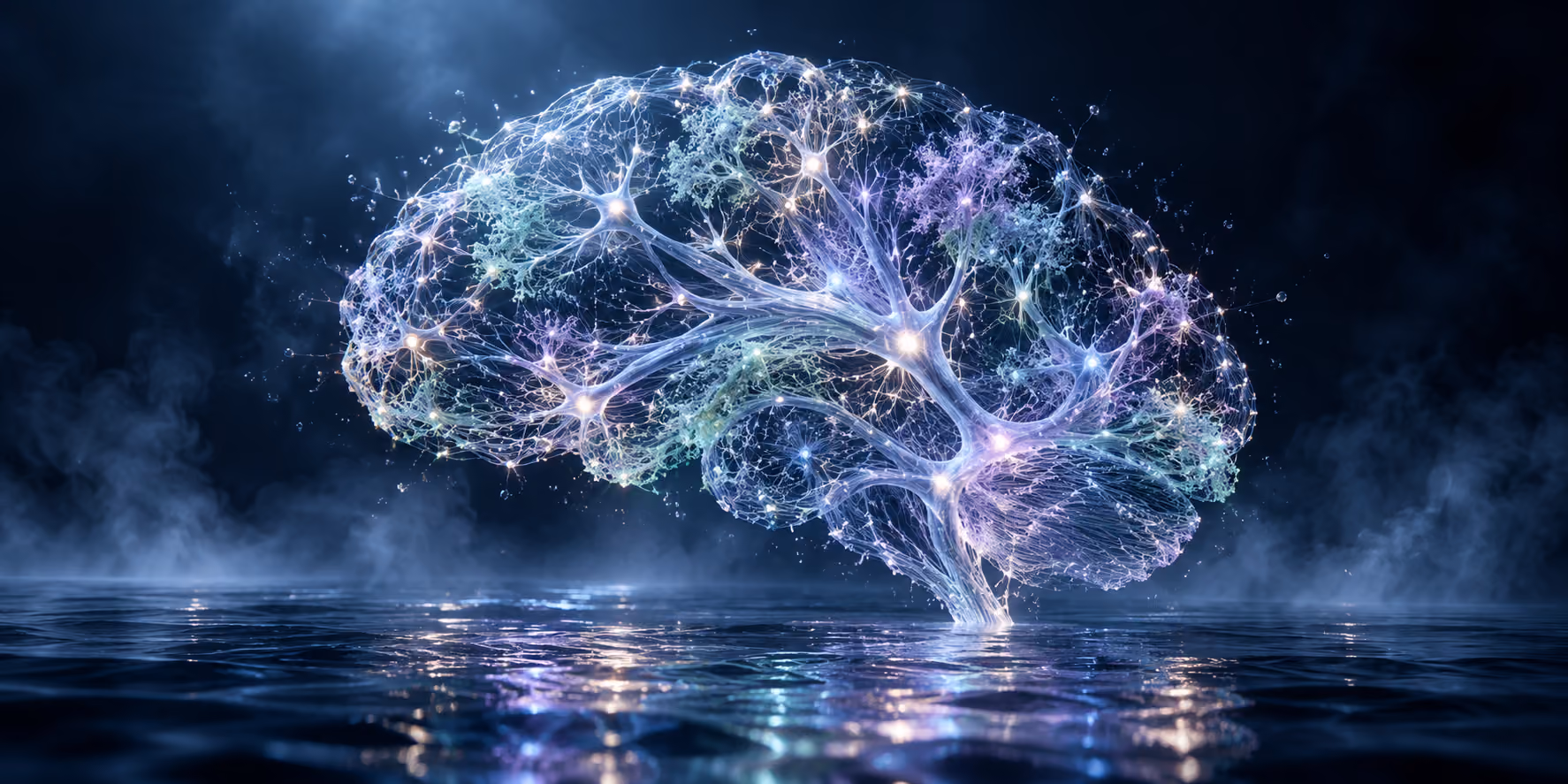 Konceptuální ilustrace neuronové sítě